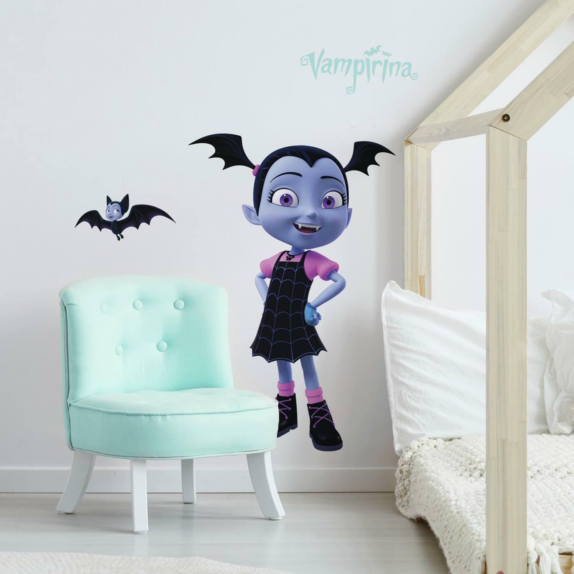 RoomMates Disney Vampirina Peel & Stick Giant Wall Decals